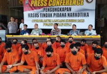 43 Tersangka Penyalahgunaan Narkoba Berhasil Diamankan Polres Rohul Selama Operasi ANTIK LK 2023