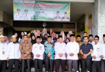 Kemenag Rohul Lakukan Kampanye Mandatory Setifikat Halal