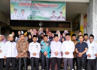 Kemenag Rohul Lakukan Kampanye Mandatory Setifikat Halal