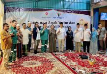 PT SPR Langgak Lakukan Kegiatan Silaturahmi Dengan Stakeholder dan Santunan Kepada Anak Yatim
