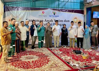 PT SPR Langgak Lakukan Kegiatan Silaturahmi Dengan Stakeholder dan Santunan Kepada Anak Yatim