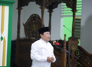 Bupati dan Wabup Rohul Laksanakan Safari Ramadhan Terakhir di Tahun Ini