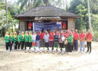HBP Ke-59, Lapas Pasir Pengaraian Gelar Touring Hingga Berbagi Sembako