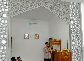 Tingkatkan Iman, Anggota Kepolisian di Rohul Ikuti Binrohtal