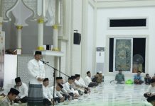Perdana, Wabup Ujang Lurah Safari Ramadhan di Kecamatan Tempat Kelahiran