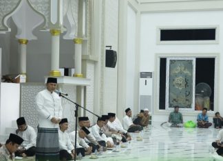 Perdana, Wabup Ujang Lurah Safari Ramadhan di Kecamatan Tempat Kelahiran