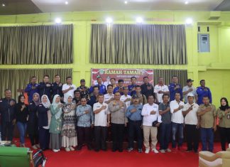 Kapolres Rohul Gelar Ramah Tamah Bersama Insan Pers