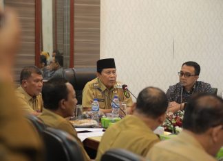 Pimpin Forum Komunikasi, Bupati Sukiman Targetkan Rohul Capai UHC Nasional