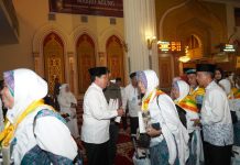 Bupati Sukiman Lepas 401 JCH Asal Rohul