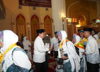 Bupati Sukiman Lepas 401 JCH Asal Rohul