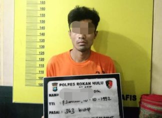 Pria di Rohul Nekat Maling HP dan Uang Saat Pemilik Rumah Shalat Subuh