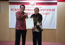 RSUD Rohul Terima Sertifikat Pelayanan Paripurna Oleh KARS