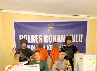 Curi AC Kantor KB, Dua Pemuda Berurusan Dengan Polisi
