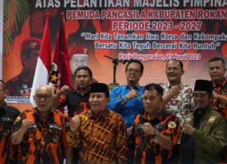 Syahmadi Malau Kembali Pimpin PP Rohul, Berikut Harapan Bupati Sukiman