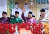 Meriahnya Malam Pawai Takbiran Keliling di Rohul
