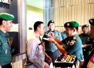 Polri TNI Saling Bersinergi