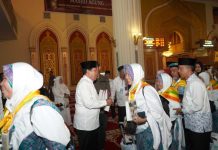 Bupati Sukiman Lepas 401 JCH Asal Rohul