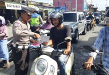 Selama Operasi Patuh, Sat Lantas tilang 286 Pelanggaran