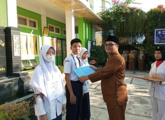 Siswa Baru SMK Pro-Skill Indonesia Ikuti MPLS