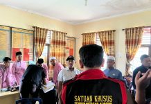 Kantor Desa Kepenuhan Raya Digeledah