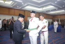 25 Paskibraka Rohul Siap Kibarkan Bendera Merah Putih