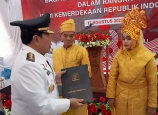 Ratusan WBP Pasir Pengaraian Terima Remisi HUT RI