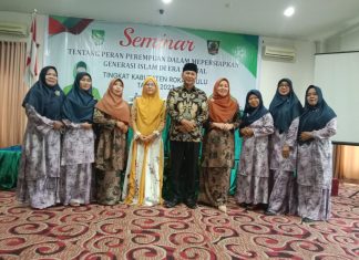 Wabup Indra Gunawan Buka Seminar GOW se Rohul