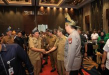 Hadiri Deklarasi Pemilu Damai, Bupati Sukiman : Tetap Jaga Kebersamaan