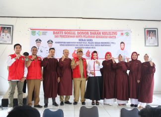 Bupati Sukiman Ajak Masyarakat Donor Darah