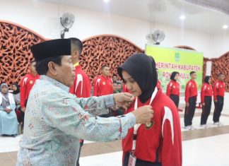Bupati Buka Diklat 25 Calon Paskibraka Tahun 2023