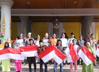 Wabup Rohul Pimpin Upacara Peringatan Hari Jadi Provinsi Riau