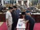 Bupati dan Pimpinan DPRD Rohul Tandatangani Nota Kesepakatan KUA-PPAS TA 2024