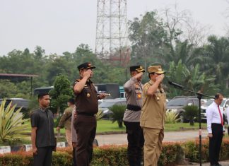 Bupati Sukiman Pimpin Apel Operasi Zebra LK 2023