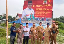 Melalui Dana Aspirasi Dewan, Muhammad Ilham Benahi Dua Pasar di Kepenuhan