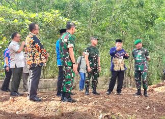 Bupati Sukiman Sambut Pembangunan Markas Kodim Persiapan