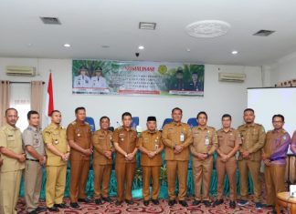 Pemkab Rohul Sambut Sosialisasi Peremajaan Kelapa Sawit