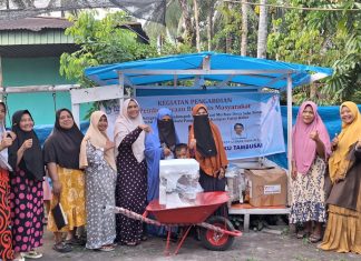 Kelompok Tani Merbau Terima Bantuan Dari Dosen Universitas Pahlawan