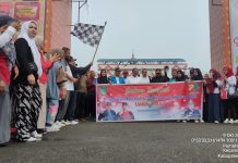 Sempena HUT Rohul, Ribuan Masyarakat Ikuti Jalan Santai