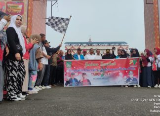 Sempena HUT Rohul, Ribuan Masyarakat Ikuti Jalan Santai