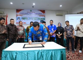 Wabup Indra Gunawan Launching Aplikasi Pelikat dan Bentuk Forum TJSP