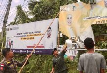 Ratusan APK Ditertibkan Bawaslu Rohul