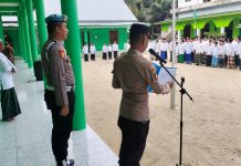 Gelar Police Goes To School, Berikut Pesan Kapolsek Suheri Kepada Para Santri