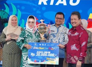 Wakili Riau, TP PKK Rohul Raih Juara Umum Dalam Lomba Harkannas