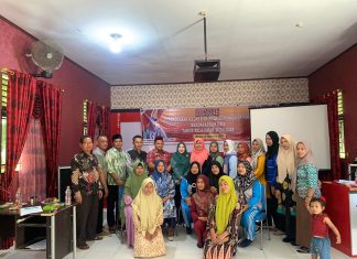 Tingkatkan Profesionalisme Guru, Pemdes Desa Mahato Beri Pelatihan Bagi Guru PAUD dan TK