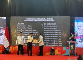 Lapas Kelas IIB Tanjung Pati Raih Predikat WBK