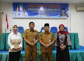 Pemerintah Rohul Beri Bimtek Pengelolaan Keuangan BLUD