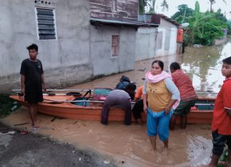 Banjir Genangi Ratusan Rumah Warga di Rohul