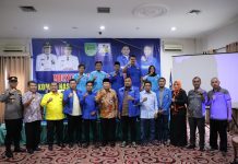 Bupati Sukiman Buka Musda VI, Afvrian Azhari Siap Pimpin KNPI Rohul
