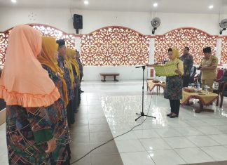 Pengurus Pokja Bunda Paud Rohul Dilantik