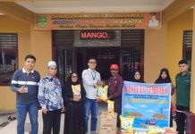 Peduli Korban Banjir, PT SSL Berbagi Paket Sembako